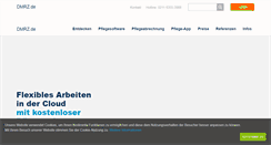 Desktop Screenshot of dmrz-pflegedienst-software.de