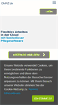 Mobile Screenshot of dmrz-pflegedienst-software.de